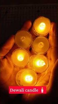 Diwali LED Candle Hack 😱 बिना Battery के जलाओ LED Candle! | #Shorts