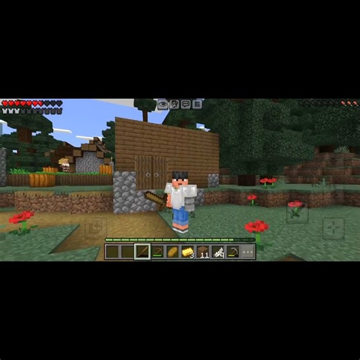 first'🔥 Day in Minecraft⛏️#shortvideo