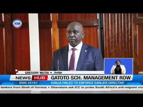 IG Douglas Kanja in court over Gatoto Primary ownership dispute