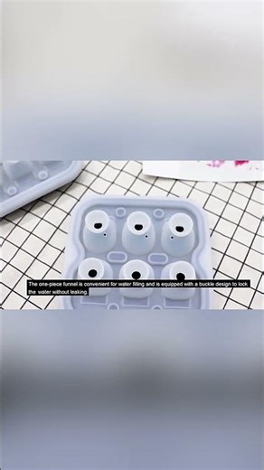 Skull Ice Ball Mold Silicone 3D Flexible Ice Cube Trays BPA Free Ice Trays For Freezer Horror