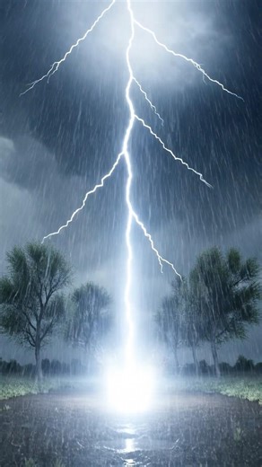 Lightning Strikes Right Next to the Camera – Unreal Storm Footage!