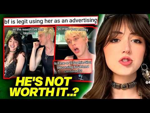 Sophie Silva CRASHES OUT Defending Her TOXIC Boyfriend ( She's getting DRAGGED)