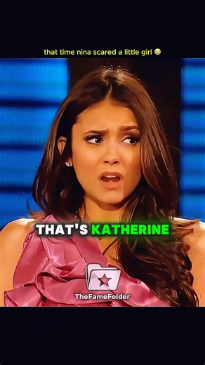 Nina Dobrev's Katherine Outfit Had This Little Girl Terrified #shorts