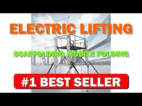Electric Lifting Scaffolding Mobile Folding Electric Scaffolding Elevator Lifting Platf - B0GD1SLDJ7