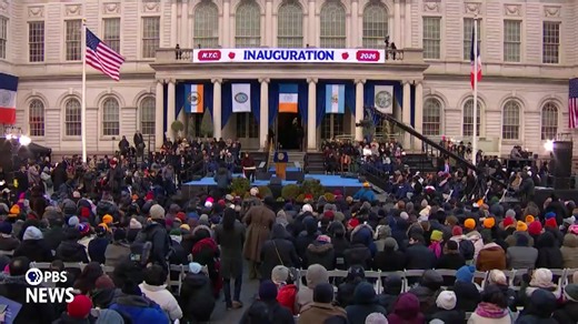 WATCH LIVE: Zohran Mamdani is ceremonially sworn in as mayor of New York City | PBS NewsHour