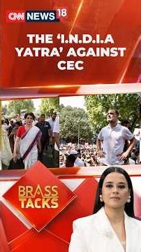 Rahul & Priyanka Detained: INDIA Bloc’s Election Commission Showdown | Gyanesh Kumar | N18S