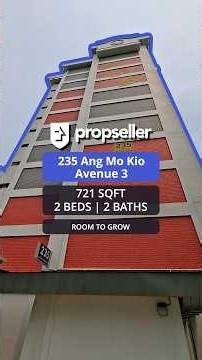 235 Ang Mo Kio Avenue 3 | 2 Bedrooms | 721 sqft