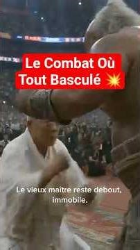 🥋 Vieux Maître vs Boxeur Poids Lourd : Le Combat Où Tout Basculé 💥