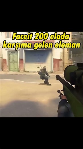 200 elo oyuncusu bunu hak etmedi #cs2 #faceit