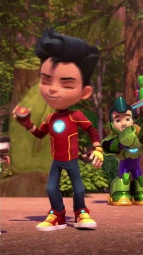 El nuevo invento del superequipo para las acampadas 😆 | IRON MAN | @DisneyJuniorES