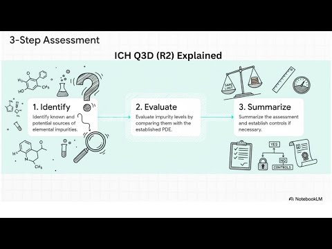 15 | ICH Q3D(R2) Explained: Guideline for assessing and controlling elemental impurities