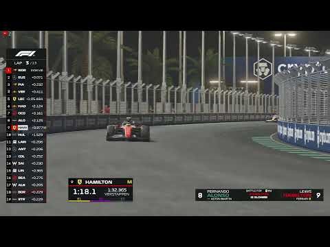 🏁 Lewis Hamilton vs Max Verstappen | F1 26 Saudi Arabian 2026 🇸🇦 | Jeddah | #SaudiArabianGP