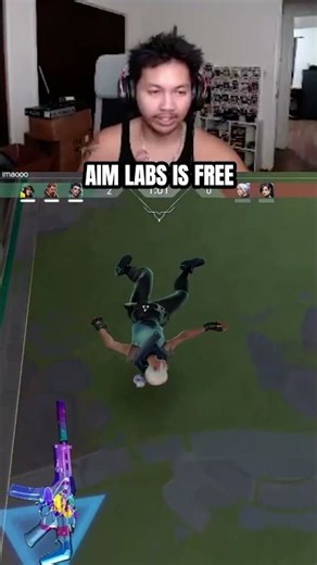 Aimlabs is free #woahdomi #twitchclips #valorant
