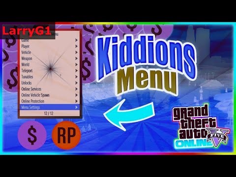 KIDDIONS MOD MENU 2026 - GTA 5 MOD MENU FREE DOWNLOAD - GTA V ONLINE HACK + UPDATE SFT