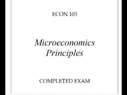 ECON 103 Macroeconomics Principles COMPLETED EXAM 2026 (Complete And Verified Study material)