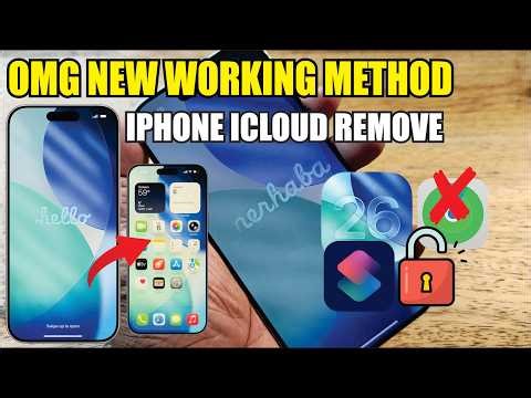 OMG! FREE iPhone & iPad Bypass 2026 🔥 Latest iCloud Unlock Method Working on iOS 26