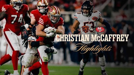 Christian McCaffrey's Best Plays from 181-Yard Game vs. Bears | Week 17
