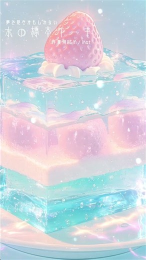 【作業用BGM / inst】水の標本ケーキ 【勉強/睡眠/リラックス/chillout/ピアノBGM】 #shorts #作業用bgm #focusmusic