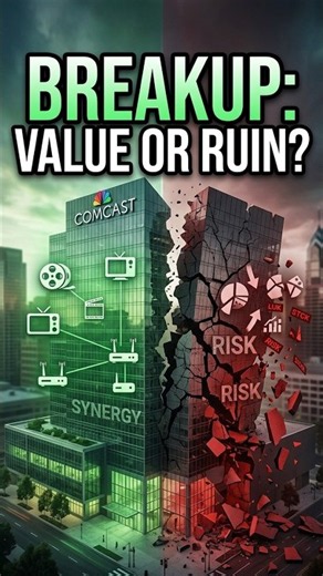 Comcast Split Value Creation or Destruction