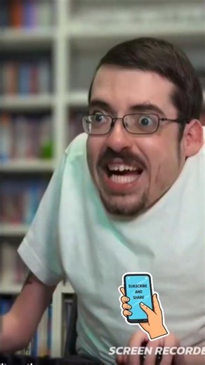 Ricky Berwick's computer explodes 😮 #funny #aivideo #youtubeshorts #funnymemes #meme #skits