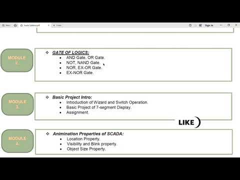 SCADA System Fundamentals | Lecture 2 Syllabus Overview