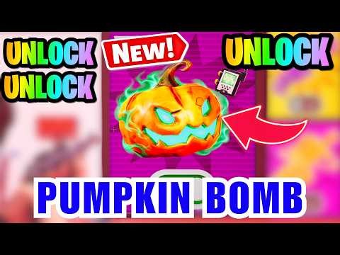 SUPER RED VS BLUE TYPICAL GAMER FORTNITE - FIND PUMPKIN BOMB LOCATIONS