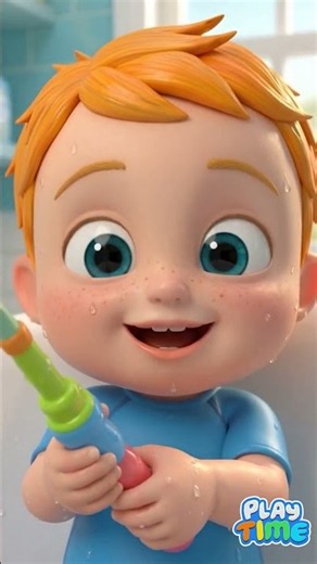 Kids Learn To Wash Your Hands , face | Baby Bath Song | Fight With Germs | Baby Cartoon Song #shorts