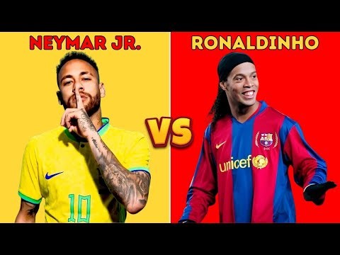 Neymar vs Ronaldinho Legendary Brazilian Skills 2025