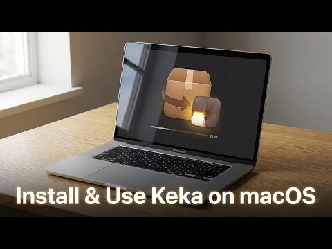 How to Install and Use Keka on macOS | Free File Compression & Extraction Tool