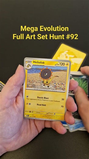 New Pokemon Mega Evolution Booster Pack Opening Full Art Set Hunt 92 #pokemon #pokemontcg #tcg
