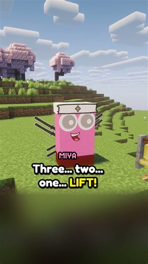 Will the Lift Work? Minecraft Build | Ninja-Bloks #shorts
