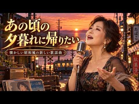 あの頃の夕暮れに帰りたい｜懐かしい昭和風の新しい歌謡曲