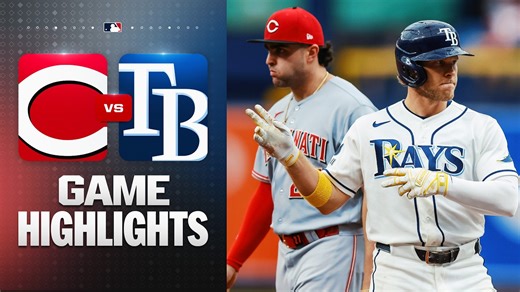 Reds vs. Rays Game Highlights (4/22/26) | MLB Highlights