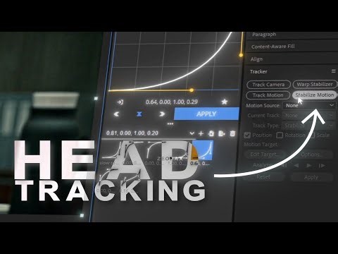 Head Tracking Tutorial Using Stablize motion in After Effects. 