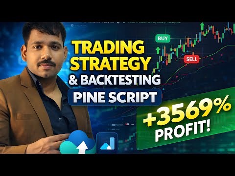 3500% Profit Strategy 😱 | TradingView Backtesting Ka LIVE Proof (Pine Script Hindi)