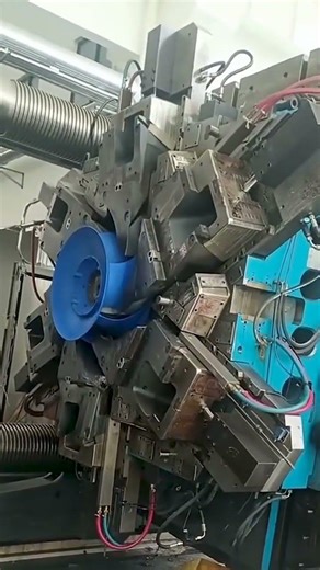 Massive Impeller Production! Heavy Duty Injection Molding in Action