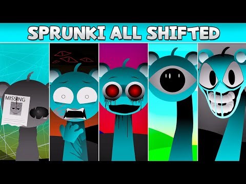 Sprunki ALL SHIFTED Mods | BUT ONLY Sky & Jevin & Gray