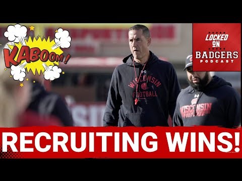 BIG RECRUITING WINS! Wisconsin Badgers ARE COOKING on the trail!