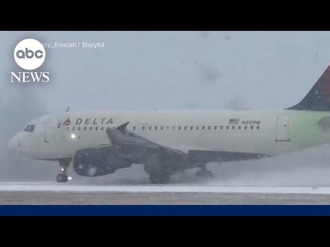 Dangerous winter storm triggers thousands of flight cancellations or delays