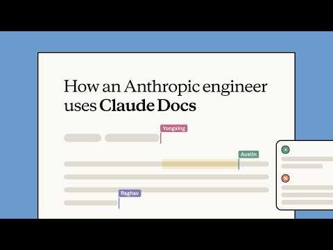 How an Anthropic engineer uses Claude Docs