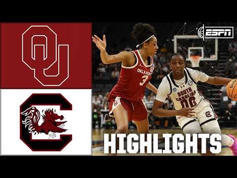 Sweet 16: Oklahoma Sooners vs. South Carolina Gamecocks | Full Highlights | NCAA Tournament