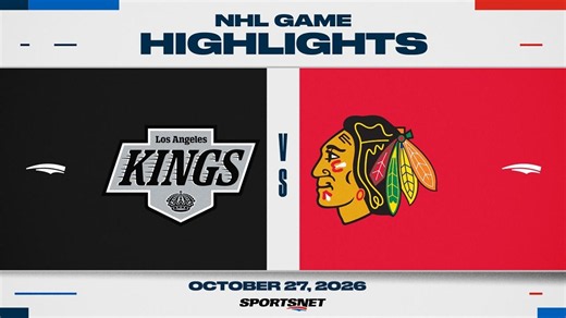 NHL Highlights | Kings vs. Blackhawks - October 27, 2026