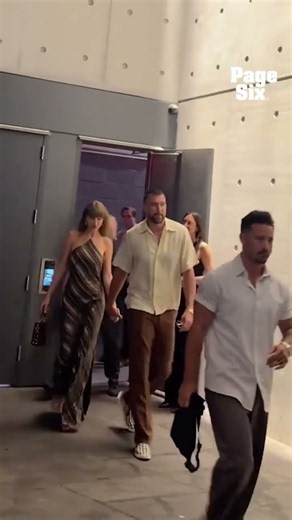 Newlyweds Taylor Swift and Travis Kelce step out for romantic date night in NYC #shorts