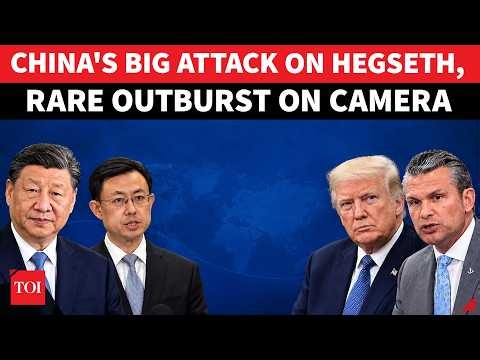 'TRUMP'S SECRETARY IS LYING': China Blasts Hegseth In Rare Rebuke, U.S. Security Row Explodes