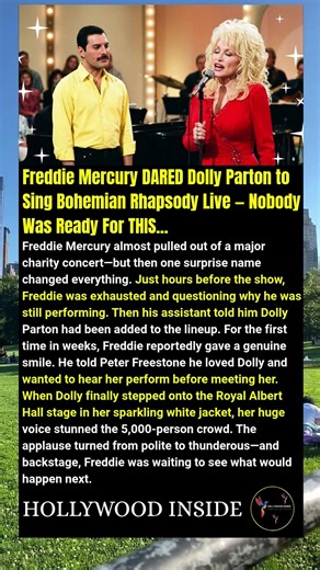 Freddie Mercury DARED Dolly Parton to Sing Bohemian Rhapsody Live — Nobody Was Ready For THIS