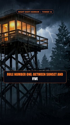 Never Break Rule #2 on the Fire Lookout Night Shift... #scarystories #shorts #horror