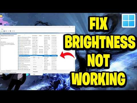 How To Fix Laptop Brightness Not Working In Windows 11