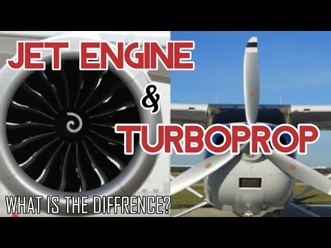 Jet engine and turboprop engine | what's different?