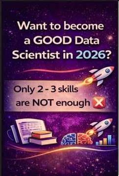 12 Skills to Become a Good Data Scientist in 2026 | Part-1 #aiforbeginners #datascience2026