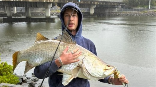‘Catch of a lifetime’: Angler lands monster barra near toy store